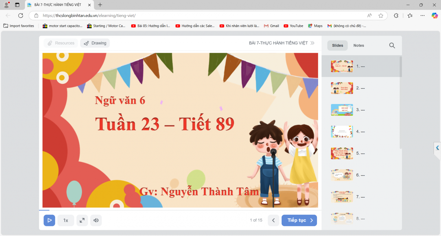 Bài giảng Tiếng Việt